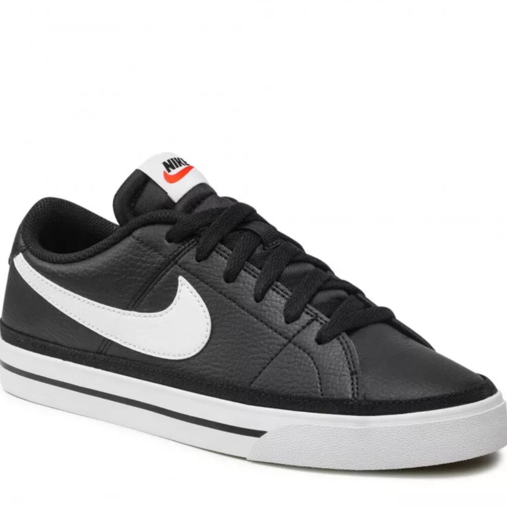 Nike Court Legacy Black/White Leather CU4150 002 Size 10.5